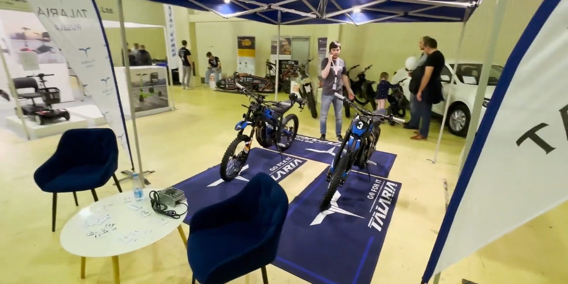 Участие в выставке Мотовесна 2023. Показали новые модели Talaria STING TL4000