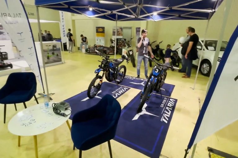 Участие в выставке Мотовесна 2023. Показали новые модели Talaria STING TL4000